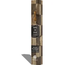 Tout Pour le Jeu Echiquier tapis de jeu enroulable 40x40 cm décor bois