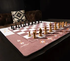 Tout Pour le Jeu Echiquier tapis de jeu enroulable pédagogique 60x60 cm