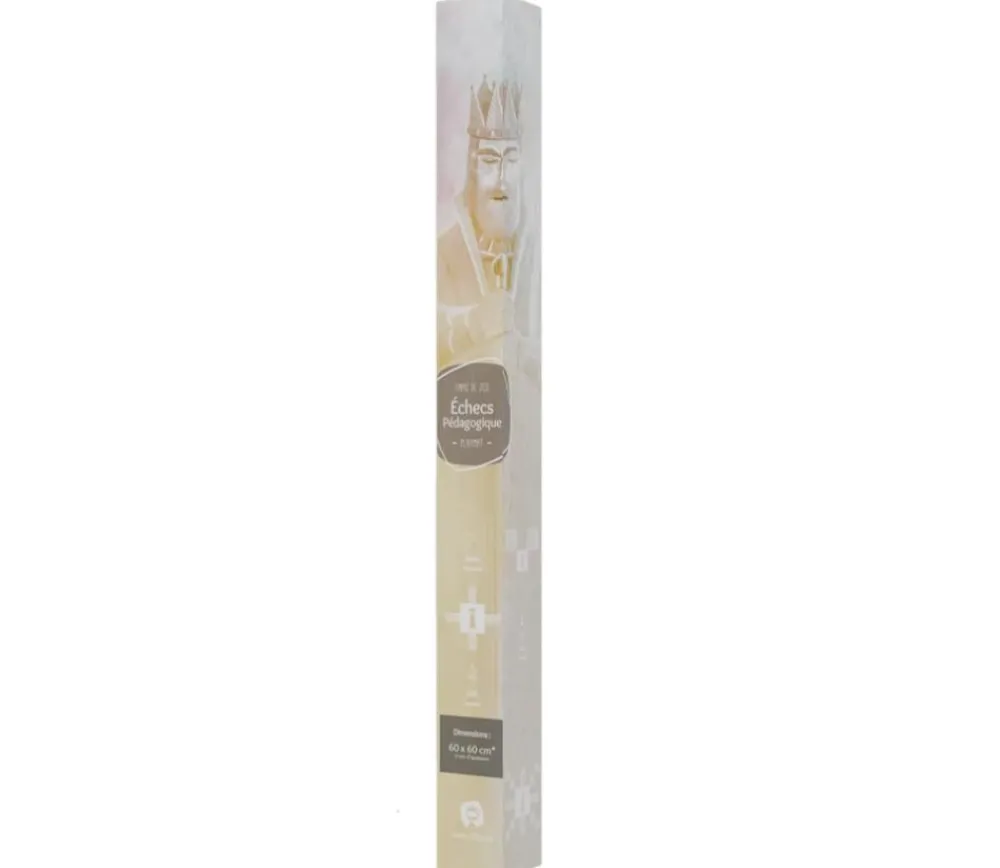 Tout Pour le Jeu Echiquier tapis de jeu enroulable pédagogique 60x60 cm