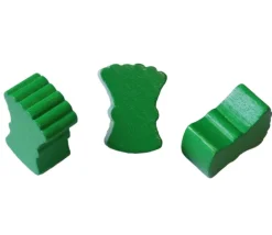 Tout Pour le Jeu Epi herbe blé paille vert 17 x 14 x 10 mm