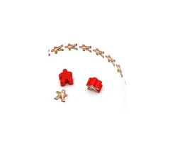 Tout Pour le Jeu Etiquette autocollante Père Noël pour personnalisation meeple