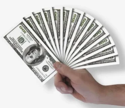 Tout Pour le Jeu Eventail Dollars
