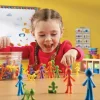 Tout Pour le Jeu Famille : 72 personnages de jeu multicolores environ 6 cm