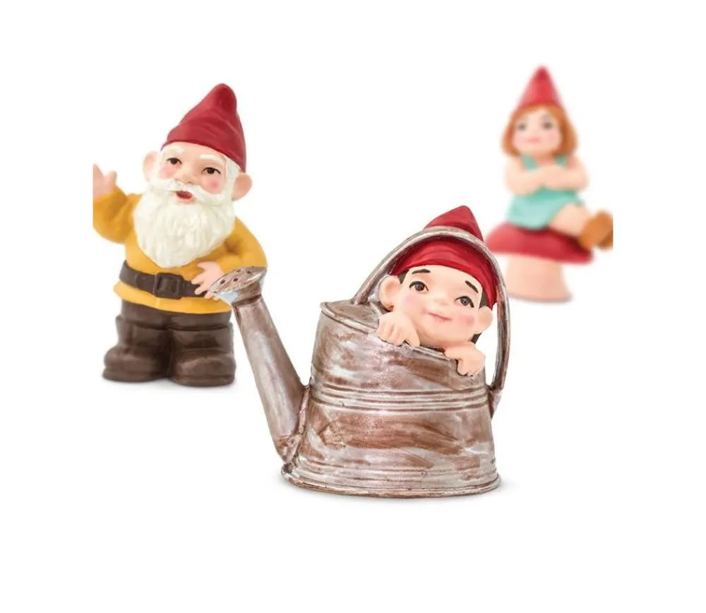 Tout Pour le Jeu Famille Nain de jardin 6 personnages de jeu gnomes