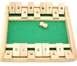 Tout Pour le Jeu Fermez la boite 2 joueurs 27 x 24 x 3.5 cm - shut the box