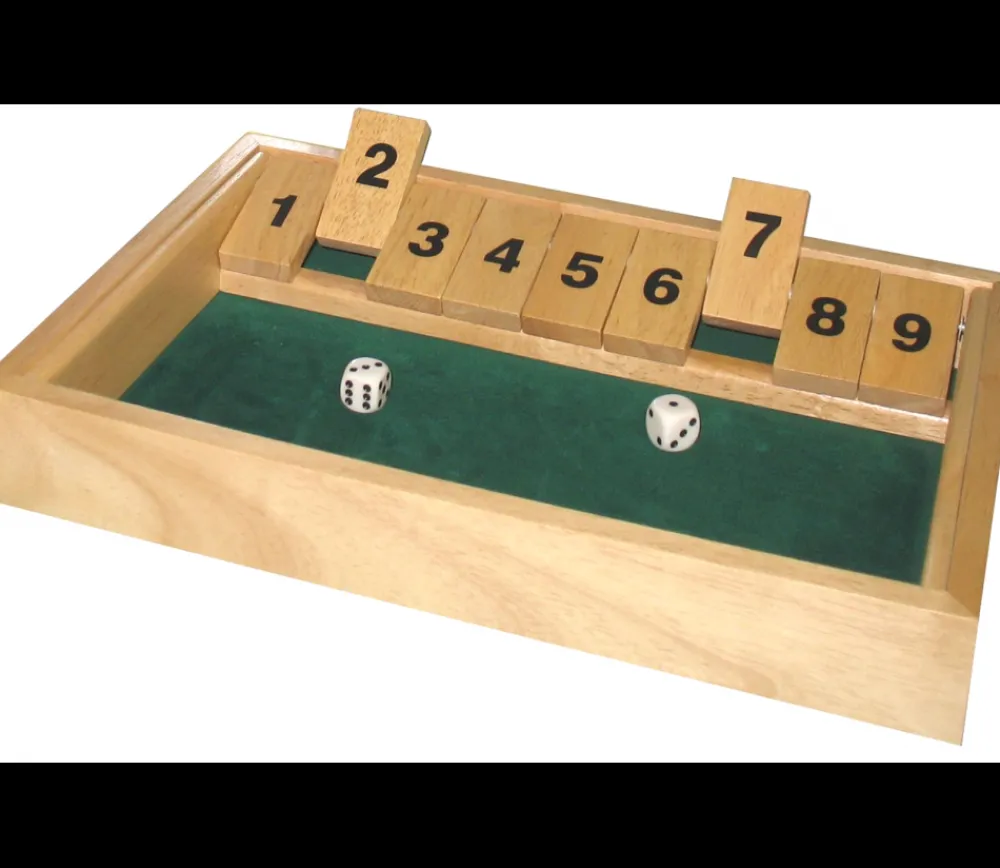 Tout Pour le Jeu Fermez la boite jeu grand modèle 34 x 24 x 3 cm shut the box