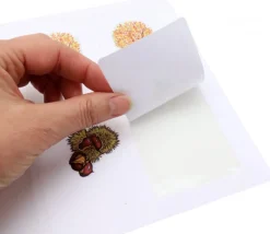 Tout Pour le Jeu Feuille A4 avec 5 mini cartes à jouer blanches prédécoupées à imprimer 43,5 x 67,5 mm