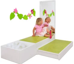 Tout Pour le Jeu Feuilles et fleurs - 6 types d'attache Montessori laçage