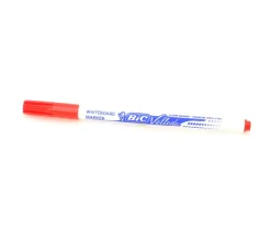 Tout Pour le Jeu Feutre Velleda Bic rouge effaçable pour tableau blanc ou ardoise pointe fine