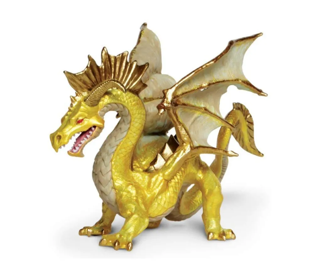 Tout Pour le Jeu Figurine dragon doré 17 x 11 x 10,7 cm