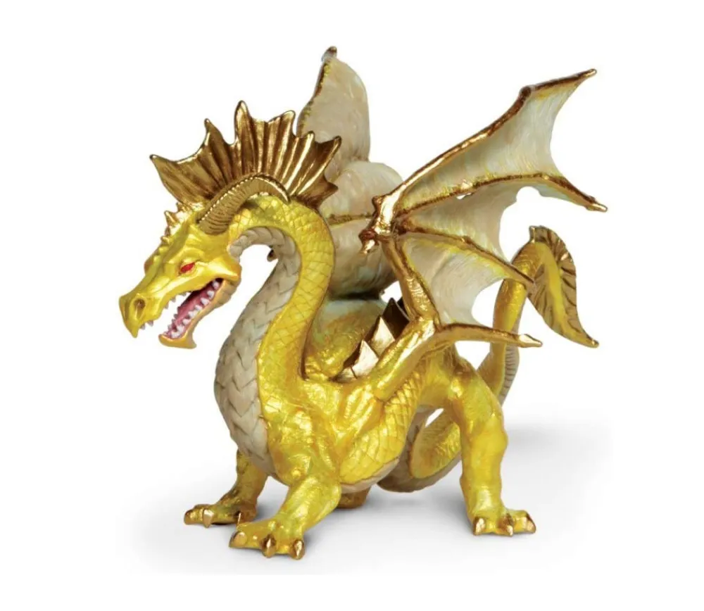 Tout Pour le Jeu Figurine dragon doré 17 x 11 x 10,7 cm