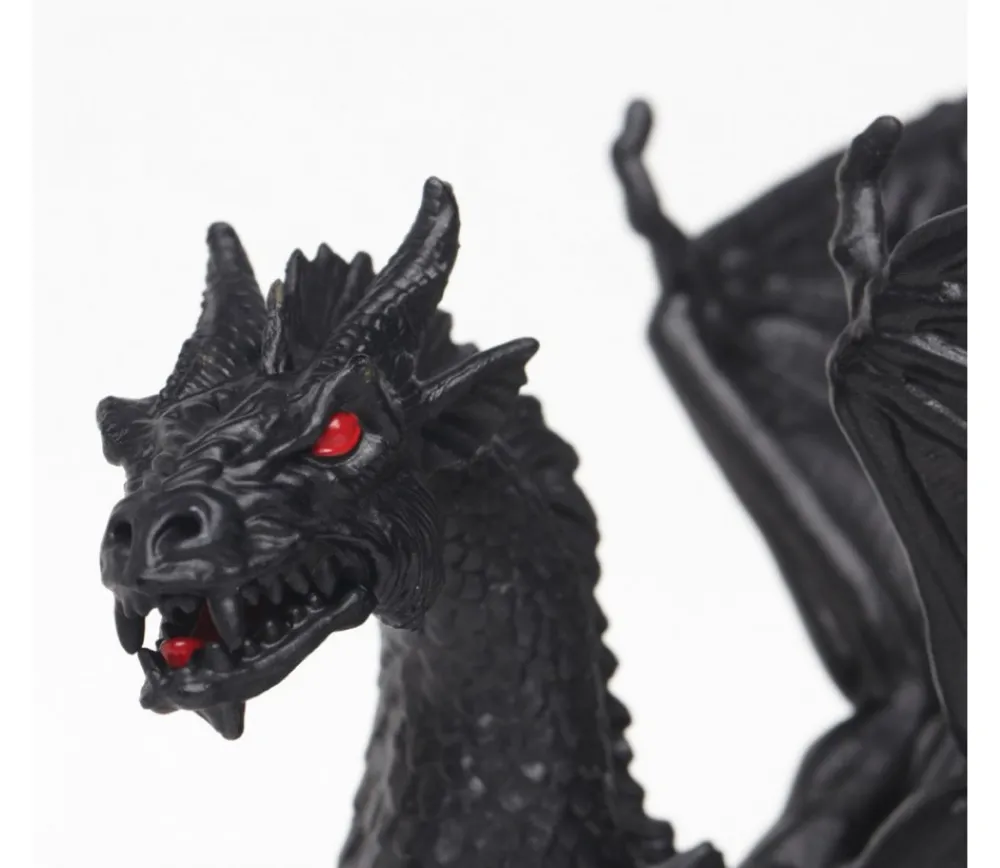 Tout Pour le Jeu Figurine dragon noir twilight 16 x 13.1 x 9.2 cm