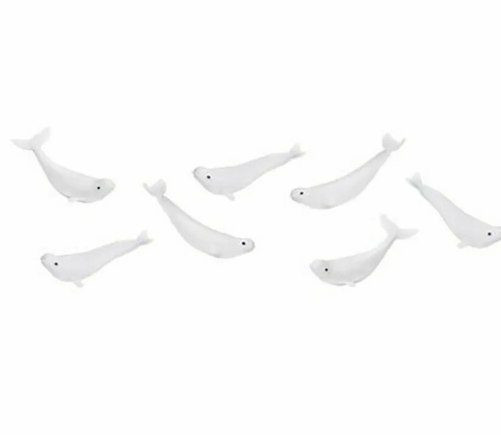 Tout Pour le Jeu Figurine mini mini baleine béluga 3,4 cm