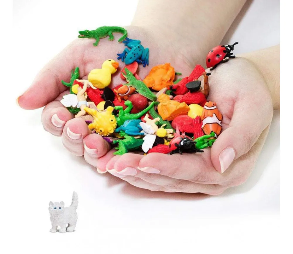 Tout Pour le Jeu Figurine mini mini chat blanc pour jouer 15 x 8 x 20 mm
