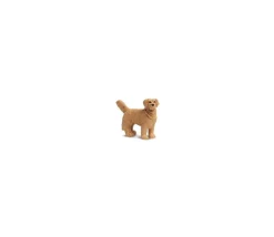 Tout Pour le Jeu Figurine mini mini chien golden retriever 25 x 9 x 20 mm