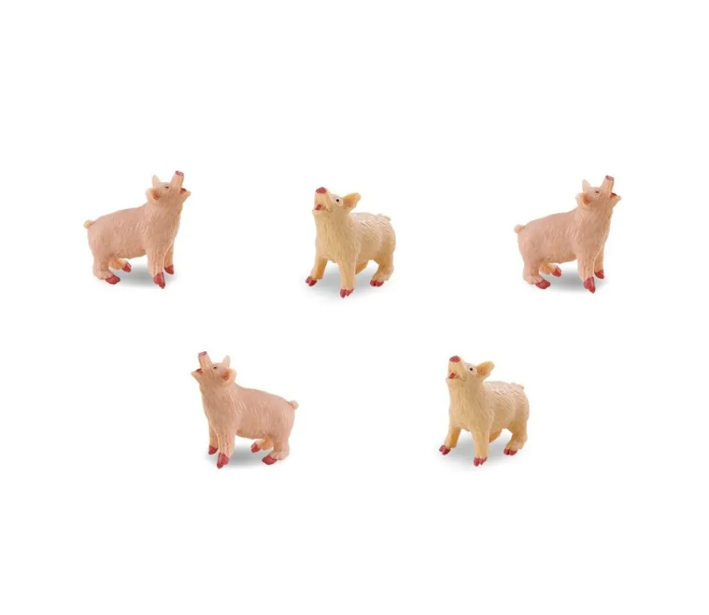 Tout Pour le Jeu Figurine mini mini cochon rose 25 x 25 x 10 mm