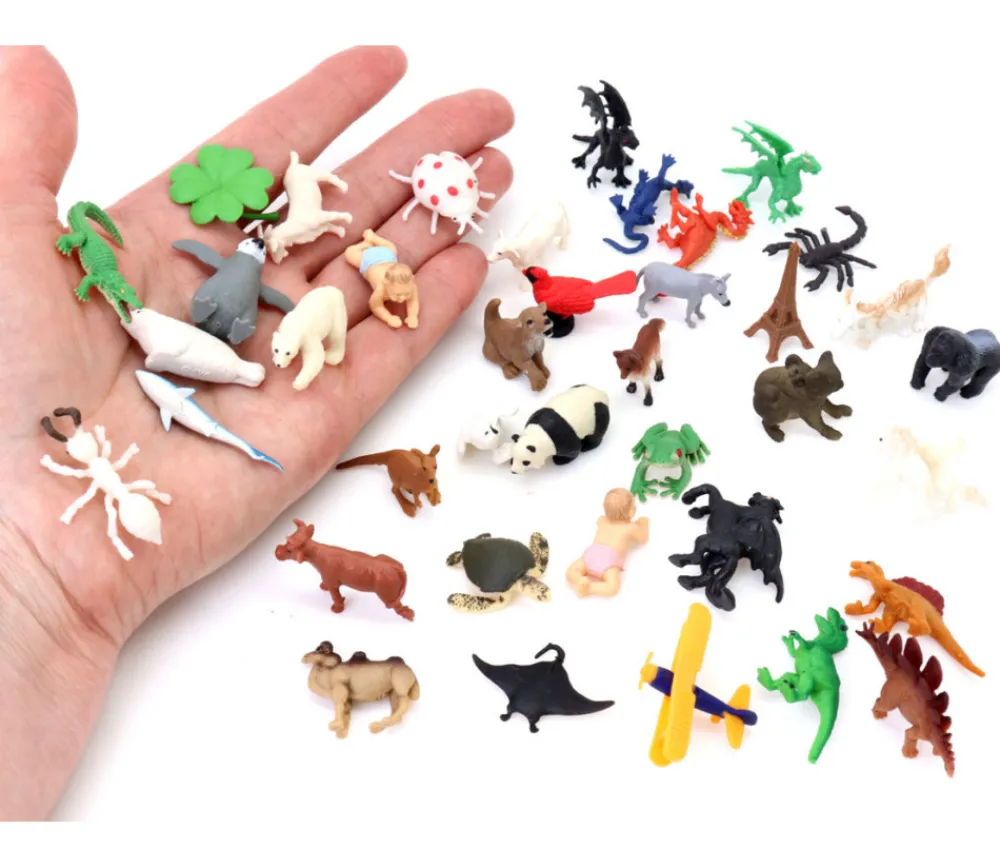 Tout Pour le Jeu Figurine mini mini dragon CHANCE beige 3,8 cm