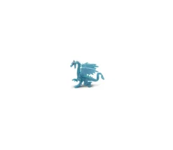 Tout Pour le Jeu Figurine mini mini dragon bleu - Dragon des glaces 22 x 30 x 10 mm