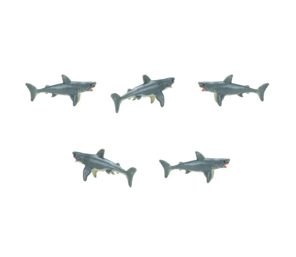 Tout Pour le Jeu Figurine mini mini grand requin blanc 15 x 34 x 12 mm