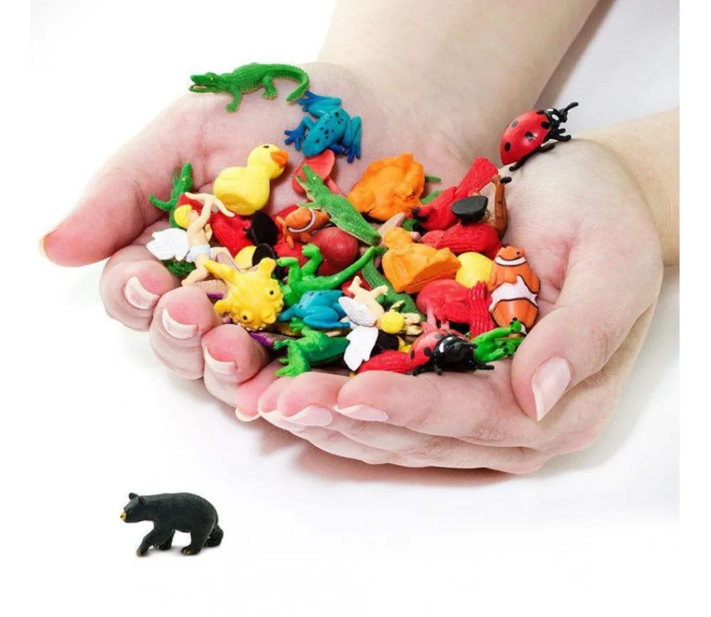 Tout Pour le Jeu Figurine mini mini ours noir 30 x 15 x 10mm