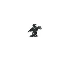 Tout Pour le Jeu Figurine mini mini pégase noir 30 x 25 x 10 mm