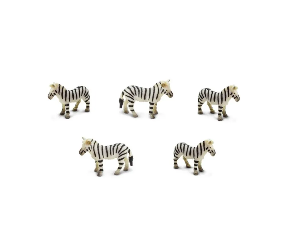 Tout Pour le Jeu Figurine mini mini zèbre safari 20 x 8 x 27 mm