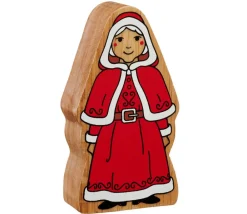 Tout Pour le Jeu Figurine Mère Noël en bois 10.3 cm personnage jeu