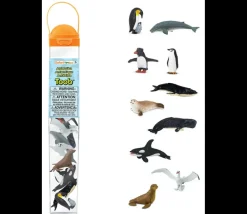 Tout Pour le Jeu Figurines Antarctiques 6 cm- 10 animaux dans un tube