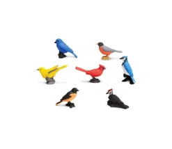 Tout Pour le Jeu Figurines oiseaux 5/6 cm - 7 animaux dans un tube