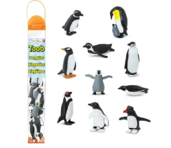 Tout Pour le Jeu Figurines Pingouins 6 cm - 10 animaux dans un tube
