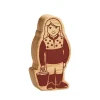 Tout Pour le Jeu Fille de la ferme en bois 80 x 42 x 25 mm personnage jeu