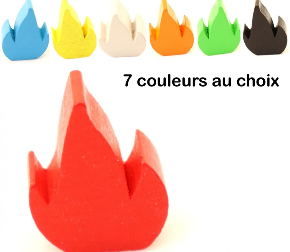 Tout Pour le Jeu Flamme feu 25 x 20 x 10 mm