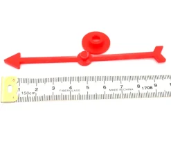 Tout Pour le Jeu Flèche 100 mm rouge (10 cm) pour créer un jeu avec une roue