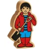 Tout Pour le Jeu Garçon de la ferme en bois 83 x 42 x 25 mm personnage jeu