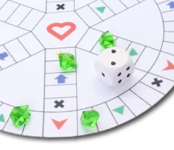 Tout Pour le Jeu GEM : 50 mini gemmes pions imitation pierres précieuses pépites