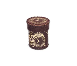 Tout Pour le Jeu Gobelet lancer dés en cuir Steampunk