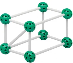 Tout Pour le Jeu Géométrie espace 360 pièces - jeu assemblage boules et de tiges à emboîter