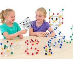 Tout Pour le Jeu Géométrie espace 360 pièces - jeu assemblage boules et de tiges à emboîter