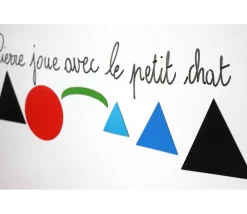 Tout Pour le Jeu Grammaire 2 Montessori 50 symboles magnétiques (10 formes)