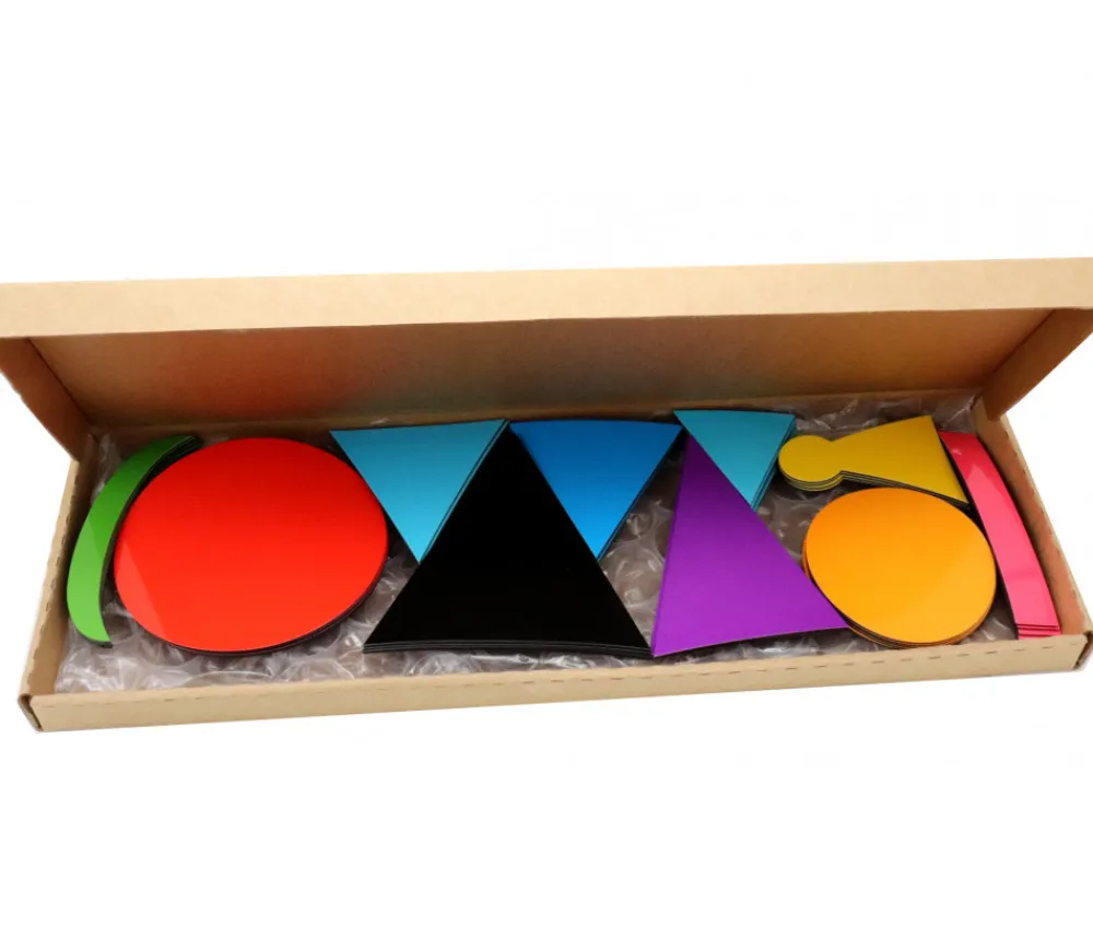 Tout Pour le Jeu Grammaire 2 Montessori 50 symboles magnétiques (10 formes)