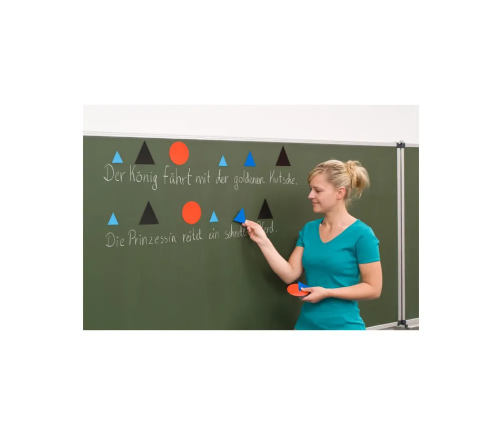 Tout Pour le Jeu Grammaire Base Montessori 50 pièces magnétiques (4 formes)