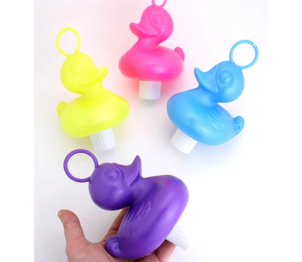 Tout Pour le Jeu Grand Canard 15 cm bleu flottant pour jeu de pêche bec fermé - à l'unité