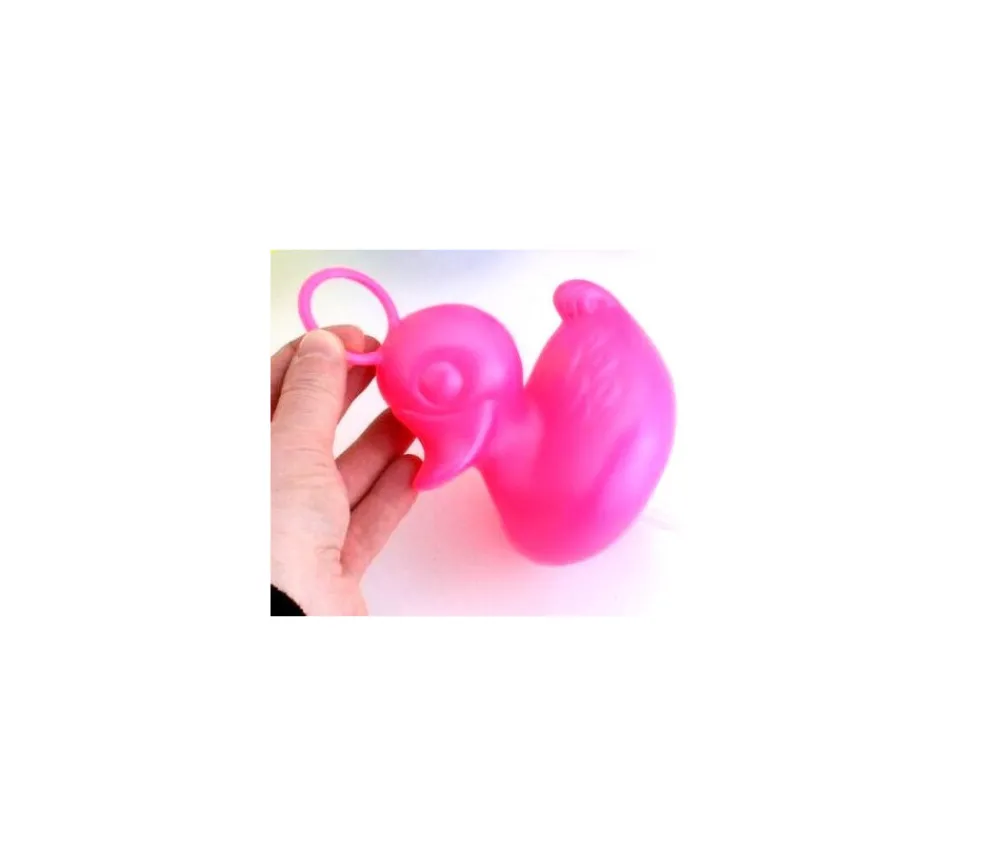 Tout Pour le Jeu Grand Canard 15 cm rose pour jeu de pêche bec fermé - à l'unité