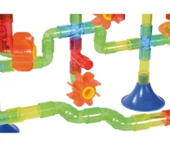 Tout Pour le Jeu Grand circuit des liquides 151 pièces kit labo de sciences
