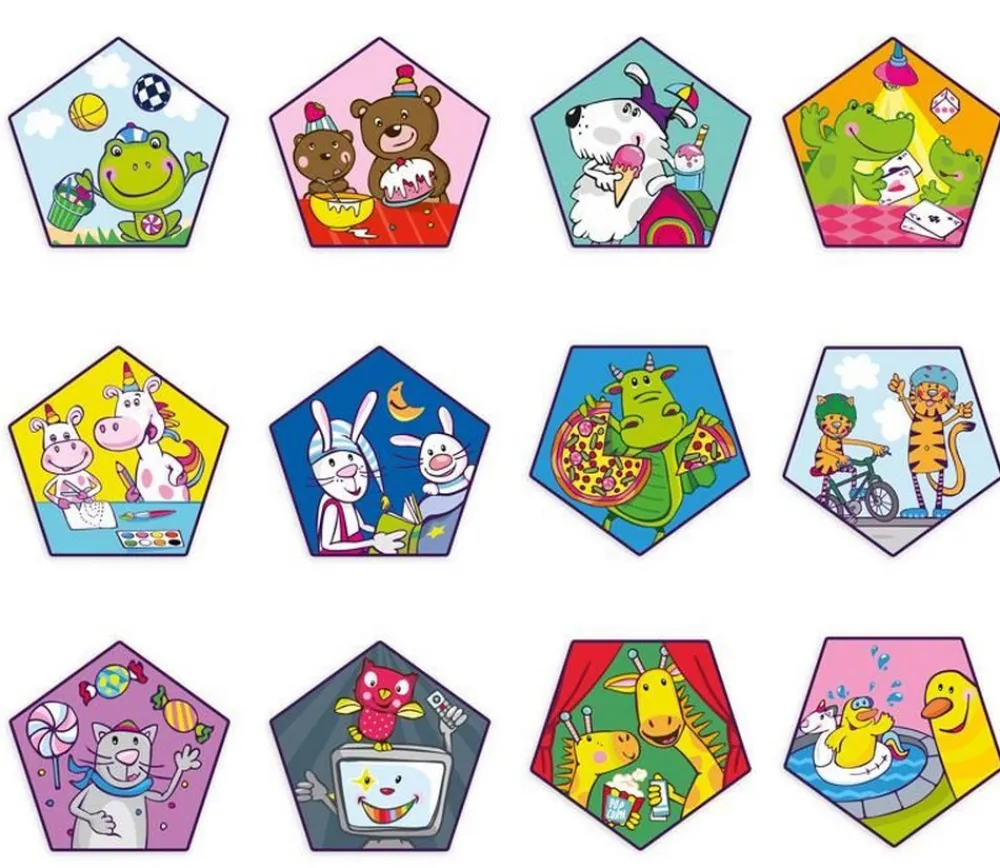 Tout Pour le Jeu Grand Dé activités 12 faces en bois