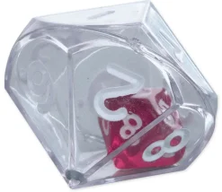 Tout Pour le Jeu Grand dé double 10 faces avec 1 dé 10 faces à l'intérieur