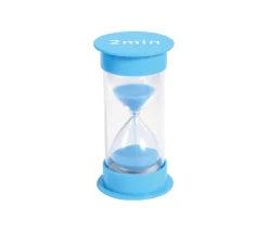 Tout Pour le Jeu Grand sablier 2 minutes - BLEU - 12 cm de haut super lisible GM