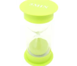 Tout Pour le Jeu Grand sablier 5 minutes très lisible - VERT - 12 cm GM