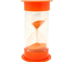 Tout Pour le Jeu Grand sablier 90 secondes très lisible - ORANGE - 12 cm GM