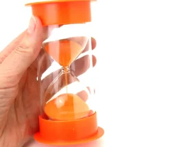 Tout Pour le Jeu Grand sablier 90 secondes très lisible - ORANGE - 12 cm GM